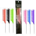 Customized Metal Rat Salon Hair Dye Cutting Plastic Heat Resistant Tail Carbon Highlighting Comb