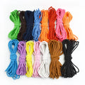 Meetee EB063 5mm Headwear Accessories Pants Rubber Band Head Rope Round Thick Elastic Band Colorful Elastic Rope