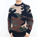 Hot Selling Men's Wool/Acrylic Knitted Pullovers Long Sleeve Crew Neck Sweaters Breathable Anti-Shrink ODM for Autumn