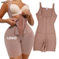 Hot Colombianas Steel Boned Waist Girdle Shaper Plus Size Breathable Shapewear with Lace Decoration Open Bust Abdomen Control