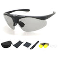 Kerry ZSYJ-2012 Outdoor Tactical Clamshell Goggles Enhanced PC Mirror Anti-fog Field Equipment CS Shooting Myopia