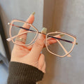 2025 Wholesale Men Metal Optical Frames Spectacles Women Fashion Irregular Eyeglasses Glasses Frame