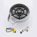 High Pressure Cup Washer Sliver Automatic Glass Cup Washer Rinser Cleaner Glass Rinser for Sinks