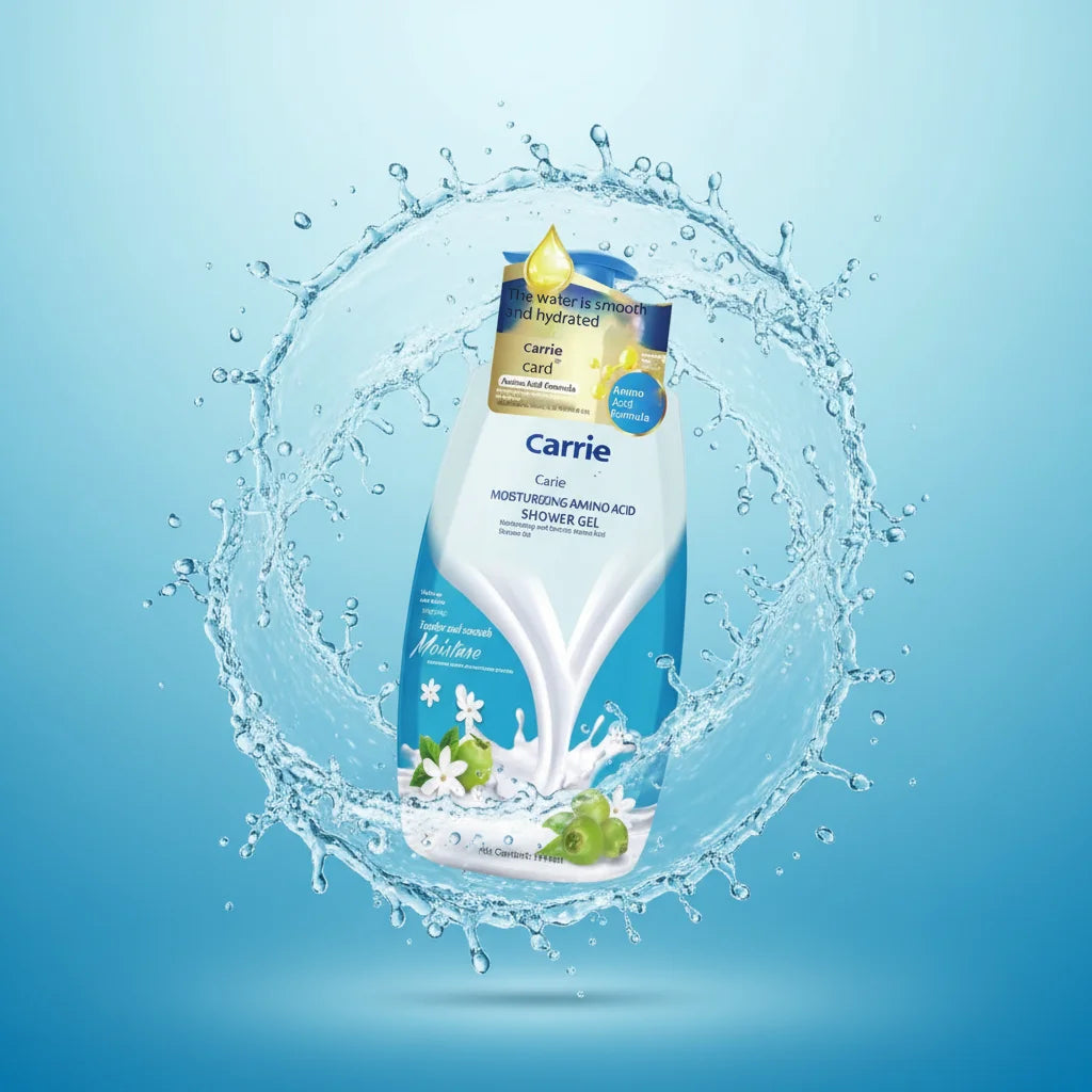 Aojie Natural Body Wash Shower Gel Arginine Coconut Extract Dense Foam Cleansing for Dry/Rough Skin Silky Smooth Home for Women