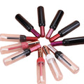 Luxury 7 ml Custom Empty Plastic Lip Gloss Tubes New Wine Bottle Shaped Cosmetic Container with Screen Printing Screw Cap Pump