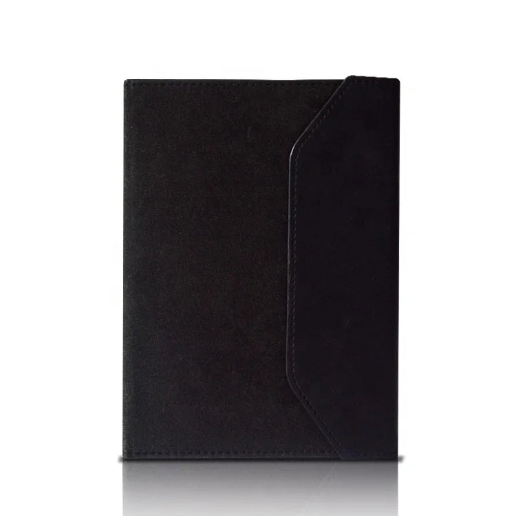 RONGYI 2026 Personalized Planner A5 Agenda Customized Journal Note Book School Diary Sets Blue Hardcover PU Leather Sewing