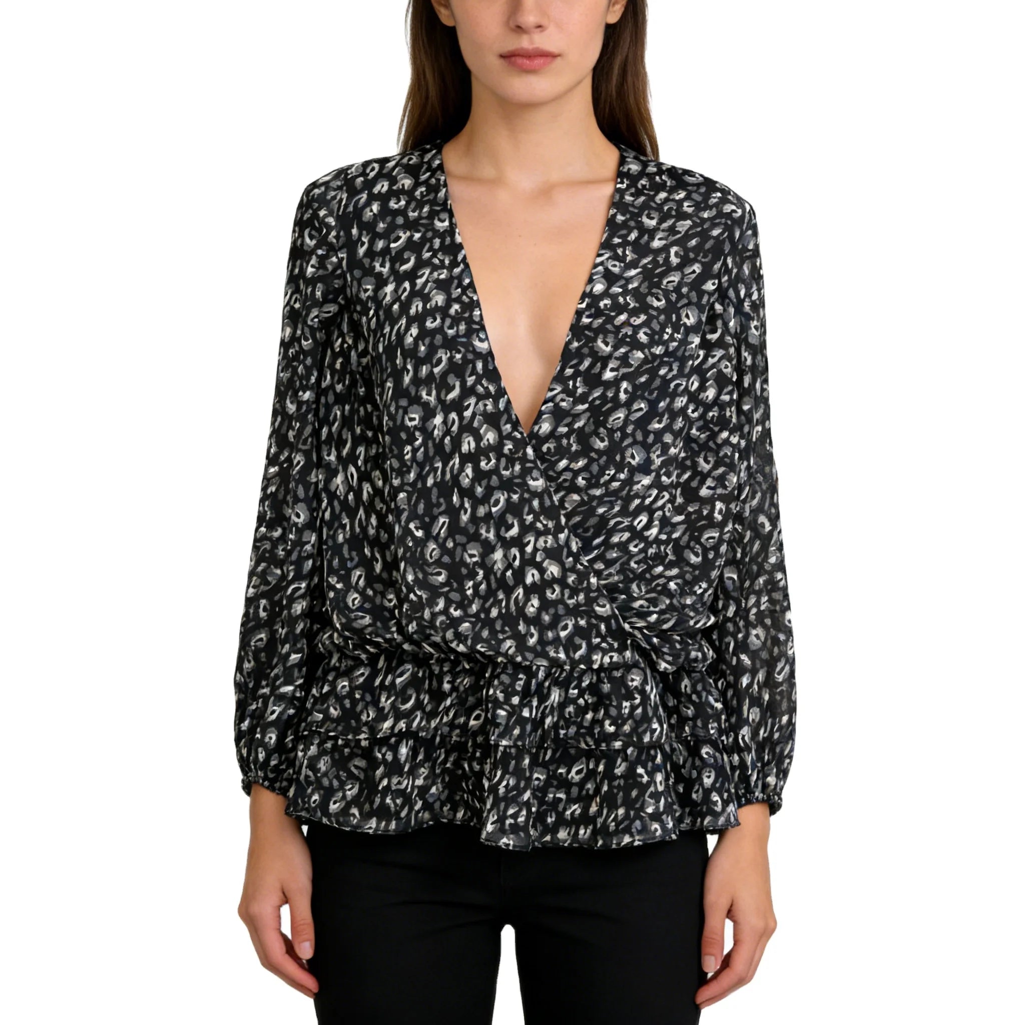 Breathable Comfortable Models Chiffon Blouse Normal Blouse Designs Quality Blouses Formal