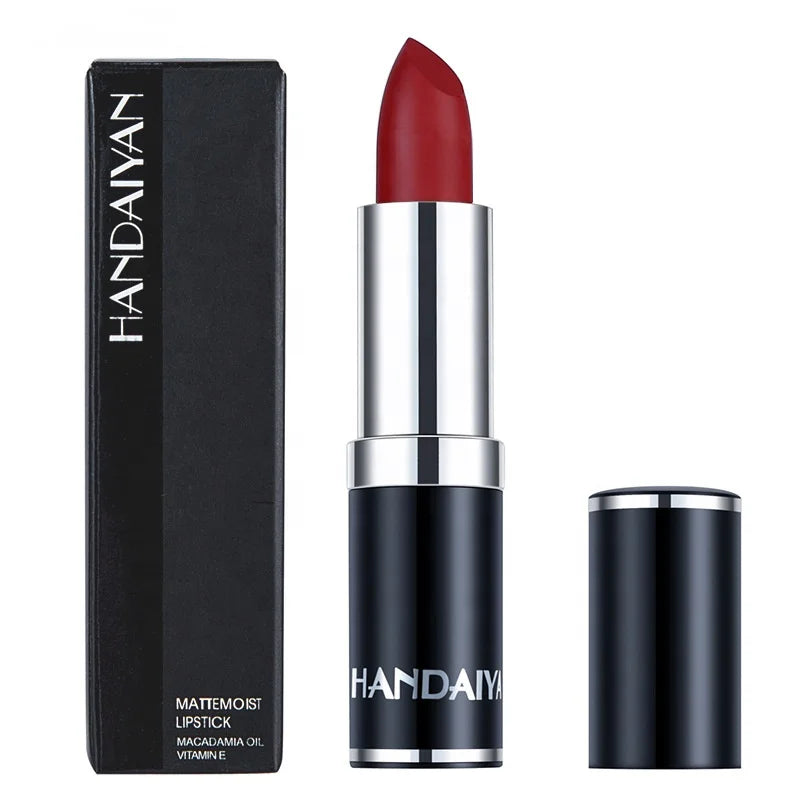12 Colors Unique Lip Stick Water Proof Long Lasting Lipstick Manufactures With Halal Certificate