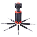 8-in-1 Screwdriver with LED Light Portable Promotion Gift Hand Tools