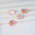 Starsgem IGI Diamond Fancy VIVID Pink Color Radiant Cut Loose Stone CVD Lab Grown Diamond