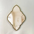 30x16cm Creative Simple Light Luxury Retro Diamond Eall Decoration Mirror Dining Room Bedroom Background Pendant