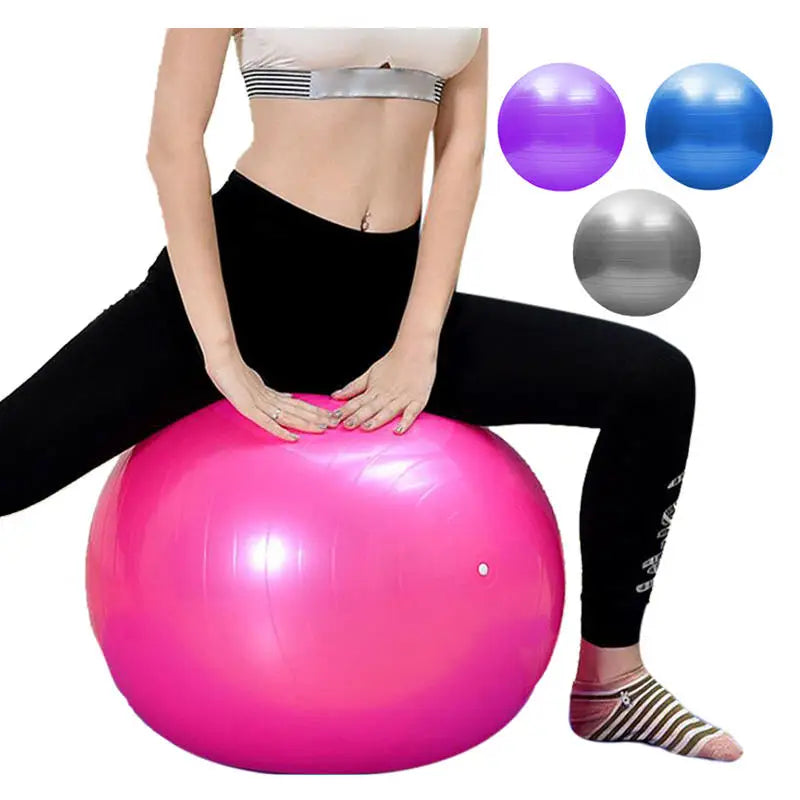 Factory Price Full Wholesale PVC Custom Durable Anti Burst No Slip 65cm Exercise Pilates Yoga Ball