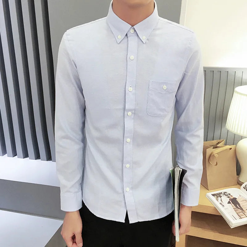 Leesourcing Factory Wholesale Customized 100% Cotton Men's Waterproof Anti-Static Shirt Uniform