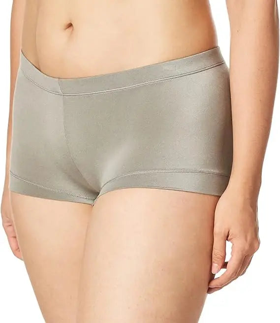 OEM Factory Customized Logo Nylon Elastane Women's XL Underwear Assorted Colors Briefs Print Boyshort Waist Adults