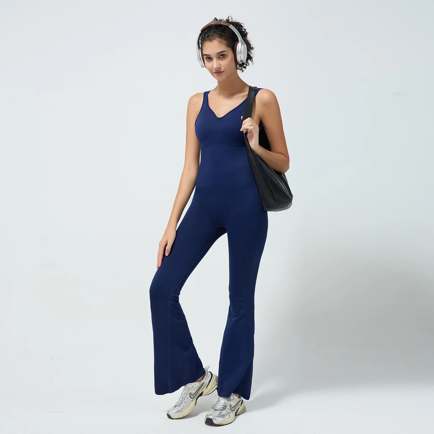 2026 Hot Selling Women's Yoga Jumpsuit Sexy Seamless Fitness Wear in XL Plus Size Pants Style