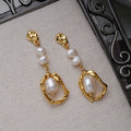 Hot Sale Vintage S925 Sterling Silver Exquisite Pearl Ring Earrings Fine Jewelry for Women