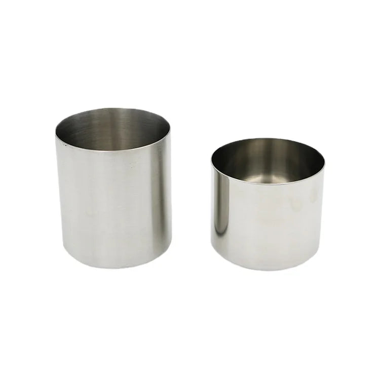 HARD Customized Stainless Steel 201/304/430 Cylinder Can Gas Brushed Surface Treatment 0.02mm Tolerance 0.3-2mm Thickness 35