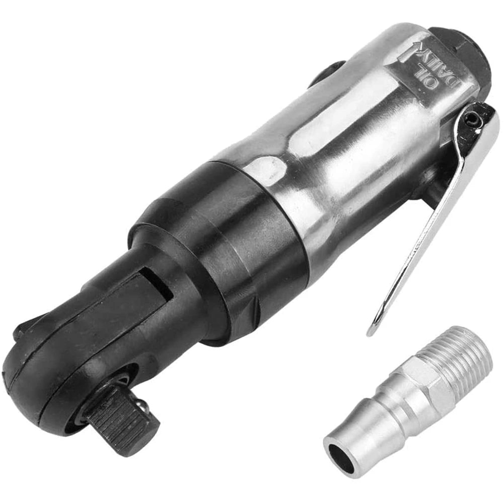 Professional 1/4\" 3/8\" Reversible Pneumatic Ratchet Wrench Mini Square Air Wrench Tools Tools Category Air Ratchets