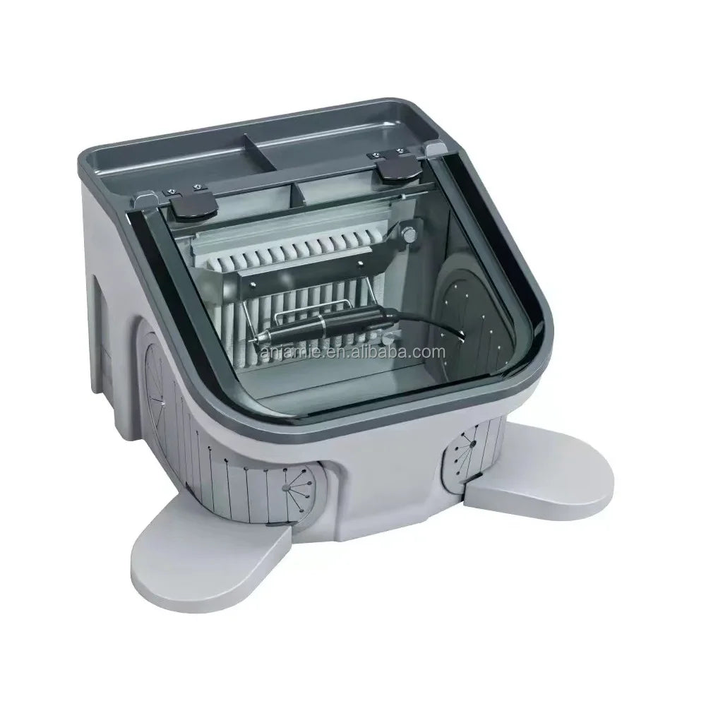 Electric Dental Technician Dust Cover with Vacuum Function for Grinding and Polishing
