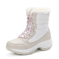 Women's New Cute Sweet Fashion Snow Boots Winter Warm Non-slip Female Boots Thick Bottom Comfortable Durable Female Casual Shoes