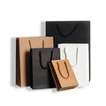 Custom Recyclable Kraft Paper Bags with Your logo Gift Shopping Paper Bags for Shoes Clothes Packaging with Handles