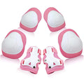 6pcs Set Protective Gear for Kids Hard Shell Knee Elbow Wrist Pads Scooter Skateboard Sport Pads Guards for Kids' Outdoor