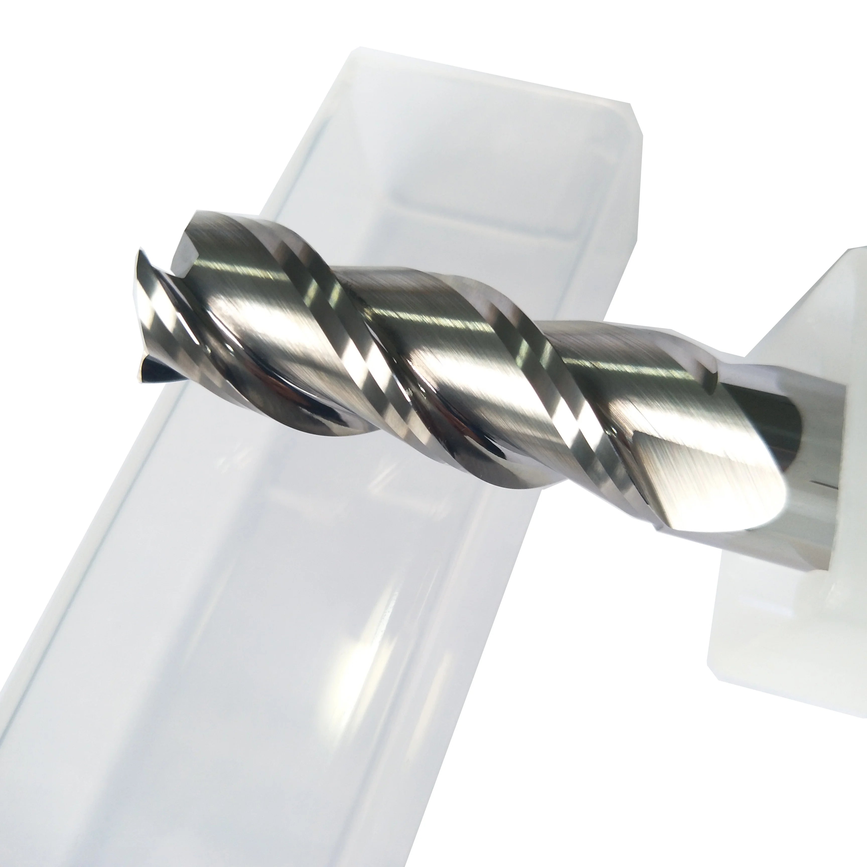 DLCC Tungsten Carbide  3-Flute Square End Mill Solid Carbide  End Milling Cutter for Aluminum Processing