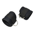 PINJIAN Adjustable Nylon Resistance Trainer Weight Workout Support Gym Ankle Cuffs Fitness Ankle Straps for Cable Machines