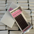 Mink Eyebrow Extension 0.03 0.05 0.07mm Black Dark Brown Medium Brown Lighth Brown Quality Eyebrow Mink Lash
