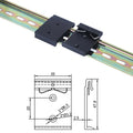 Quick DIN35mm Guide Rail Clip Snap Hook Type Buckle OEM Customizable Rail Mounting Clip for Easy Installation