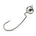 Fishing Hook Worm Crank Jig Hooks Ball Head Jigging Lead Fishhooks Jig Head Weight Weedless Jighead