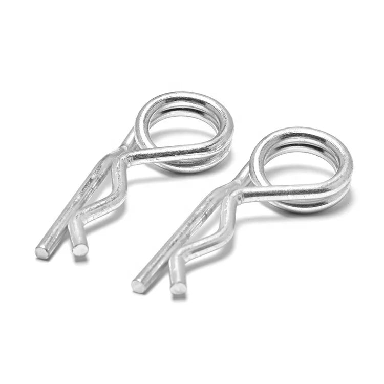 INGKS Stainless Steel DIN11024 R Type Hair Pin Heavy Double Spring Cotter Pin