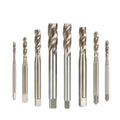 CHENGZHEN HSS-Co M8 Spiral Fluted Machine Tap - Precision Engraved Shank - Professional Threading Tool for Stainless Steel