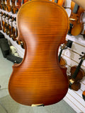 Factory Ready to Ship 4/4-1/8 Size Solid Flame Maple Top Violin with Violino Brazilwood Handmade Violin