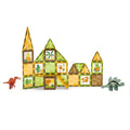 Magnetic Tiles Building Set 3D Plastic STEM Travel Toys for Kids Aged 3+ Glitter Magnetic Building Toys for Boys and Girls MegaBDM
