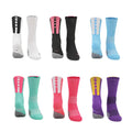 LINGTU Custom Logo Top Quality Mens Socks Compression Basketball Sport Socks Cushioned Basketball Socks