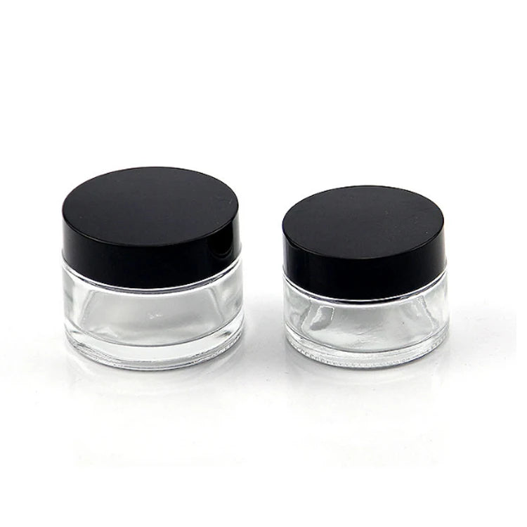 HEBEI PAILE Skin Care Products Face Cream Glass Container Empty Cosmetic Body Lotion Night Cream Jar