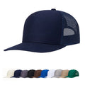 New Custom Embroidery Logo Blank Plain 5 Panel Richardson 112 Patches Mesh Trucker Sporty Unisex Curved Brim Snapback Hat