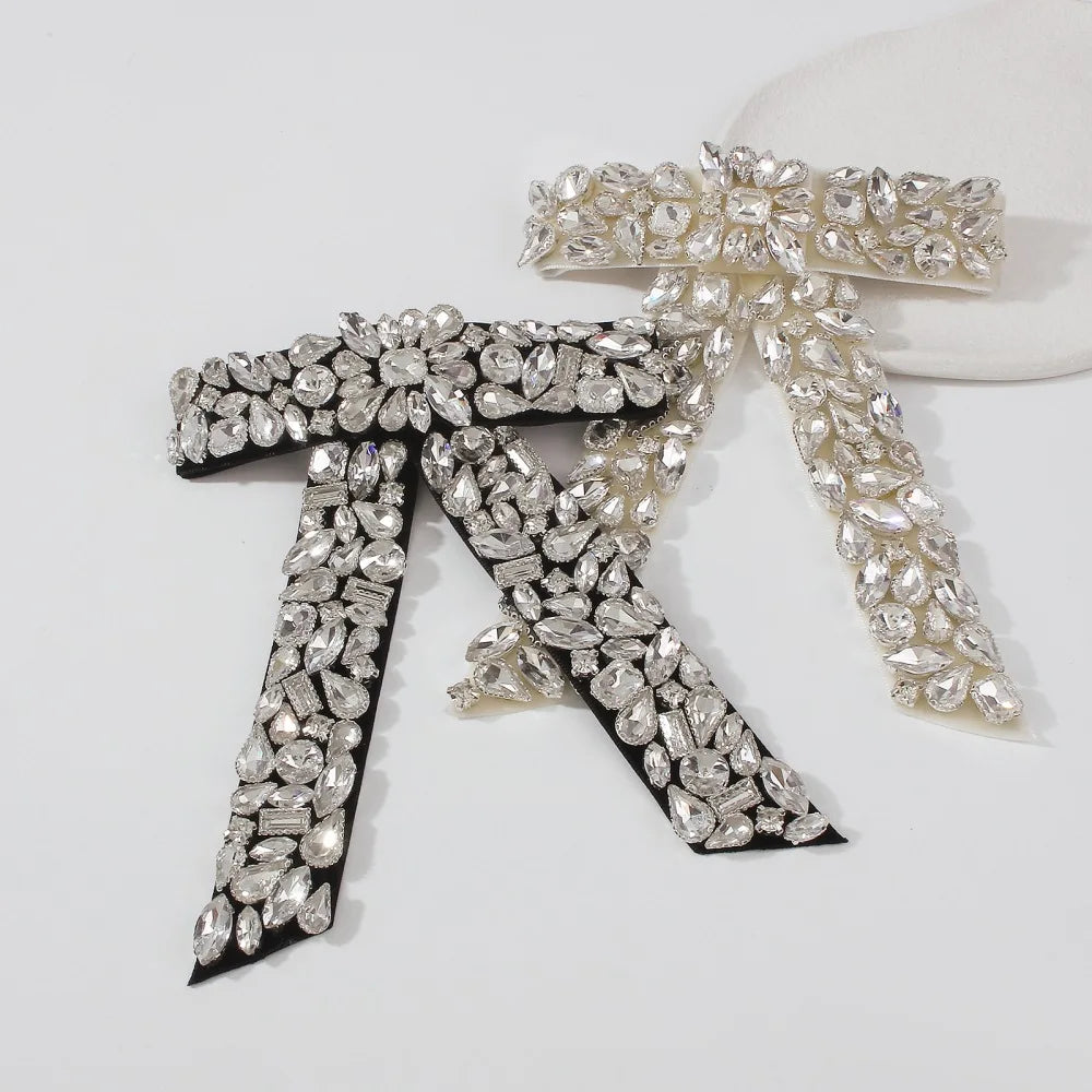 Korean Sweet Alloy Bow Hair Clip for Women-Luxury Fashion Colorful KLACOMA Hair Accessories