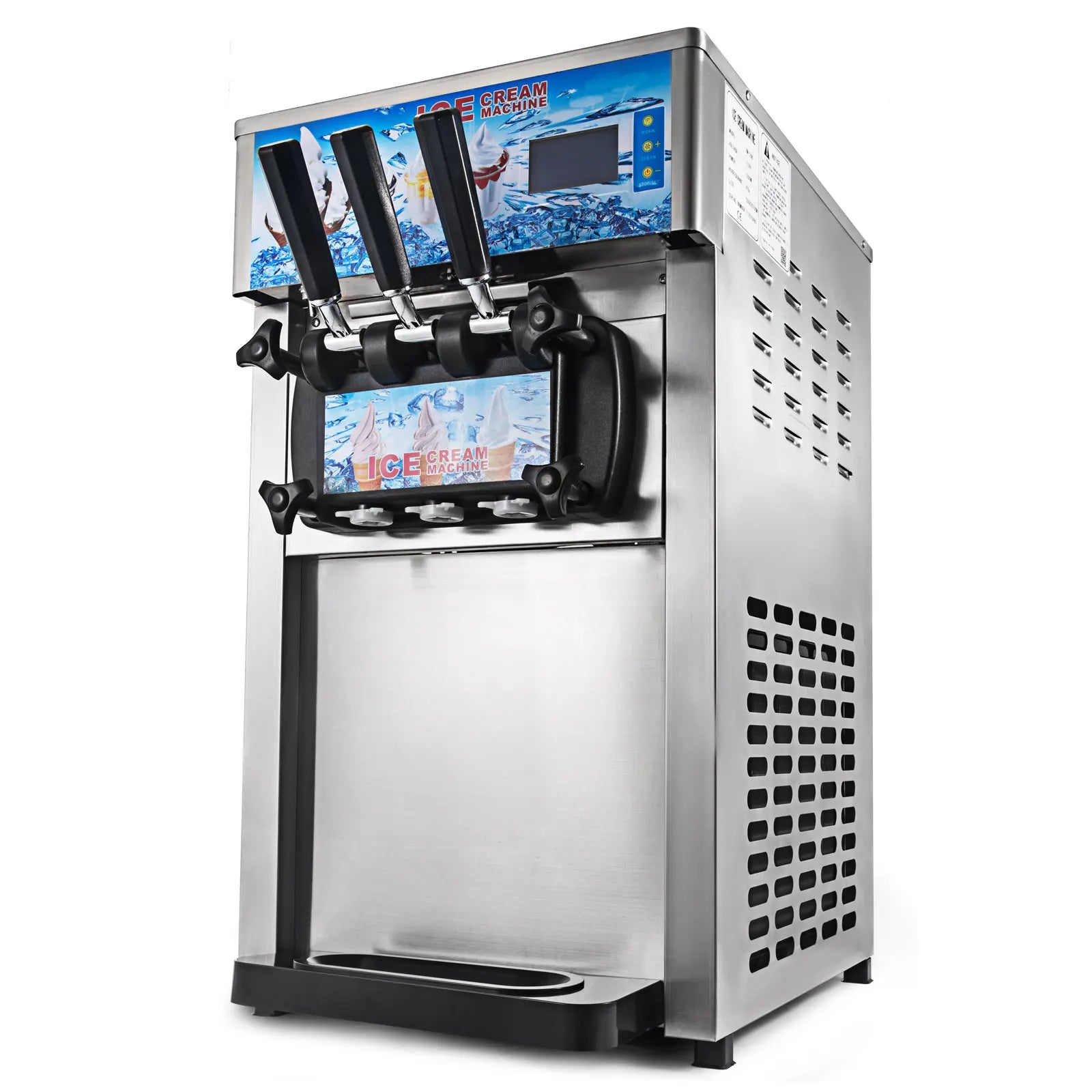 Promotion 2 + 1 mix flavors New Soft Ice Cream Machine commercial New Arrival