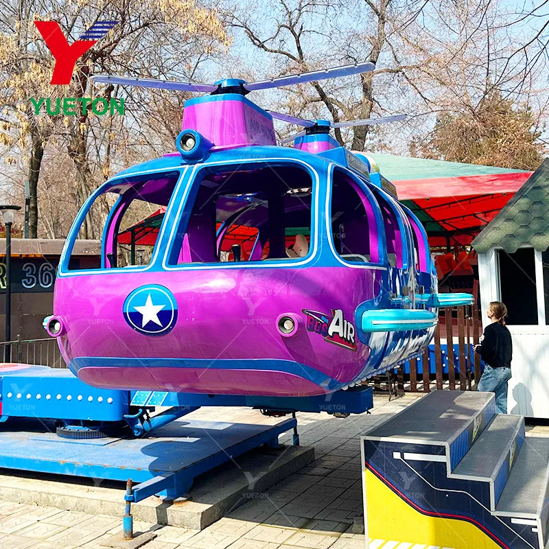 Amusement Park Equipment Attraction Manege Rides 360 Degree Rotating Airbus Rides for Sale