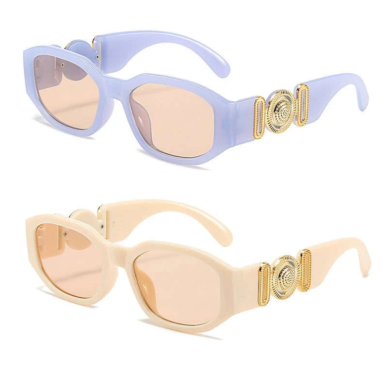 Fashionable New Design Sunglasses for Men 2024 Square Fashion Luxury Women's Portable Sunglasses Polarized Sunglasses