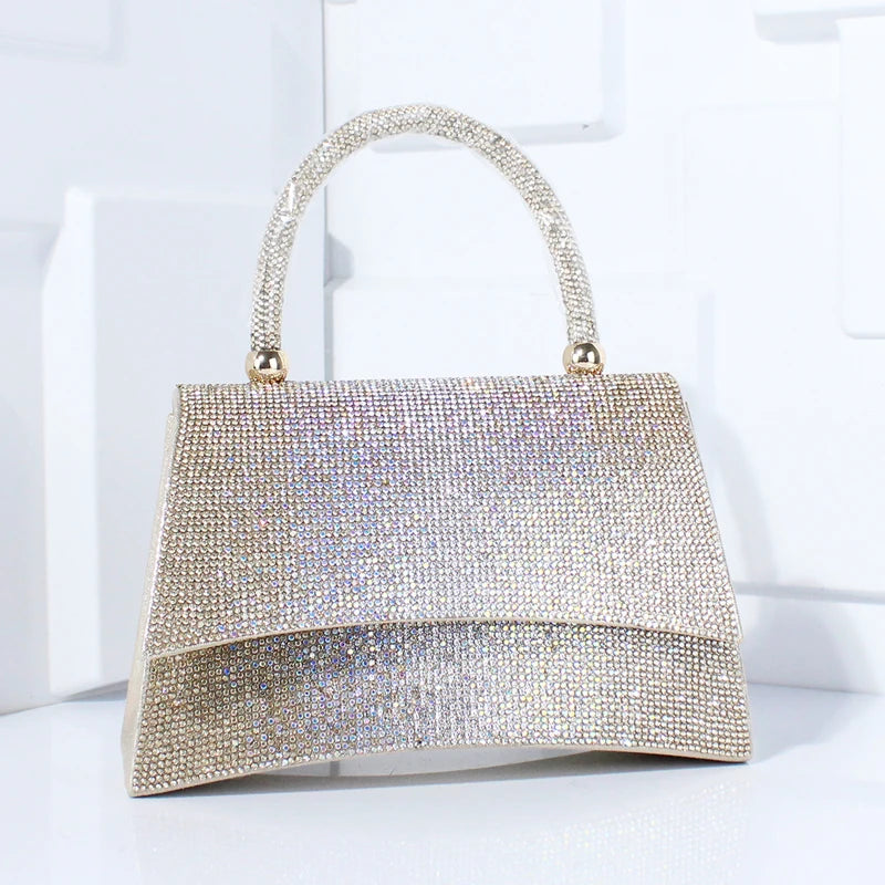 Elegant Evening Bags for Women 2025 Luxury Clutch Bags with Rhinestone & Crystal Designs