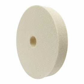 Felt Polishing Wheel 100% Wool High Efficiency 65 Density OEM ODM for Knife Glass Gem Bench Grinder