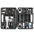IRONDONKEY 18-in-1 Bicycle Repair & Maintenance Tool Kit with Alloy Steel for Middle Drive Electric Motor Installation 4kg