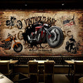 Hot selling Car broken wall 3D personalized wallpaper wallpaper ktv background wall