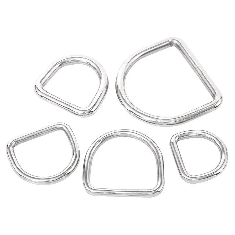 304 Stainless Steel Welding Ring Highly Polished Square Shape Carton Packing Factory Price Lifting Fittings Liaofu Brand
