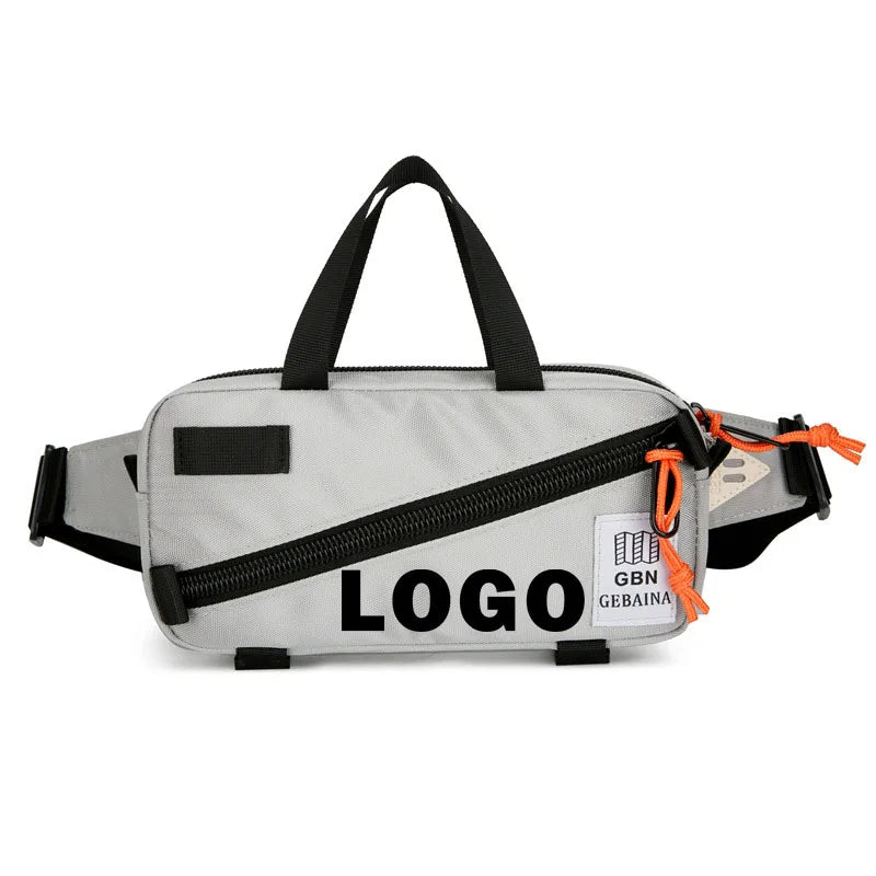 Mobile Outdoor Sports Waist Bag for Men and Women Waterproof Oxford Multifunctional Large Capacity Wear-resistant Fanny Pack