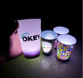 Food Safety Water Sensor Drinking Creative Cup Luminous LED Cup for Festival Party Promotion
