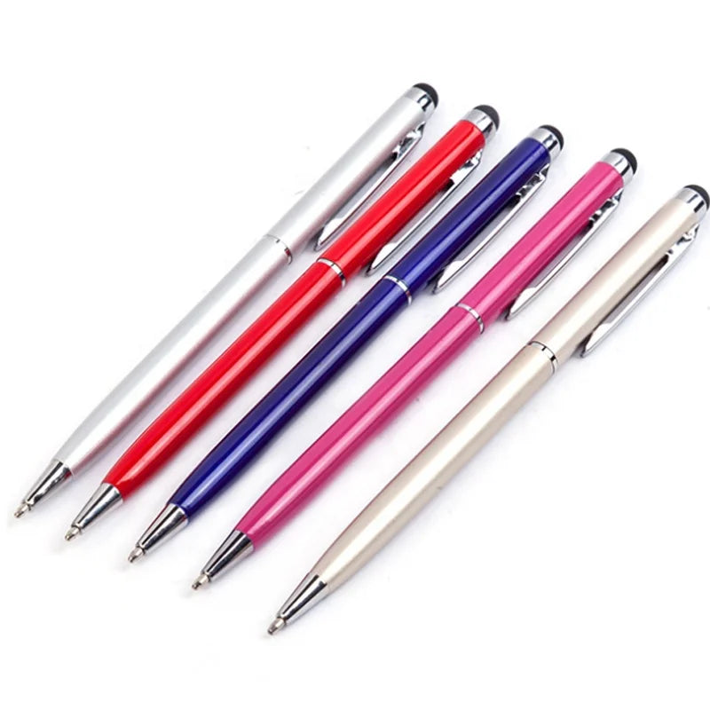 China Factory Advertising Promotional Aluminum Customized Logo Personalized Metal Ball Stylus Pen With Logo